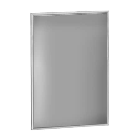 Azar Displays 24"W x 36"H Vertical/ Horizontal Large Format Snap Frame 300224-SLV